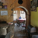 widok jadalnia z salonu
