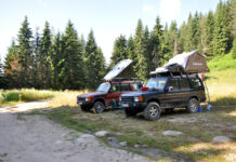 Offroad-Tracks in Bulgarien für die Expedition