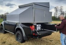 Zabudowa wyprawowa na pick up TOSTER-3