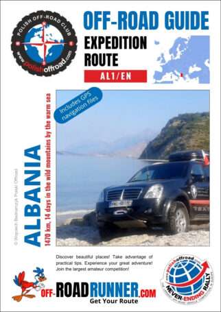 off-road route Albania-AL1_EN