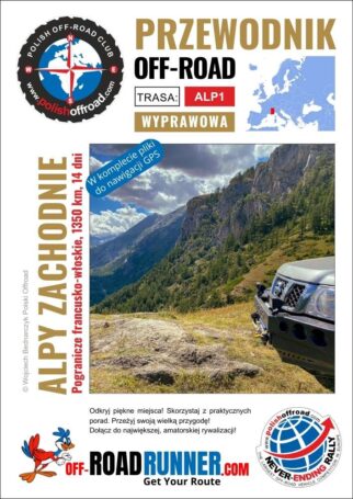 wyprawowa trasa off-road Alpy Zachodnie ALP1