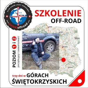 szkolenie off-road - naklejka